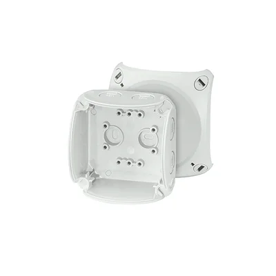 Puszka do instalacji zewnętrznych KF 0200 G 93x93x62mm IP66/IP67/IP69 szara