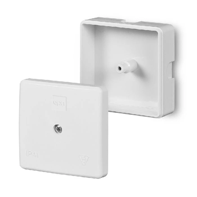 Puszka hermetyczna pusta 60x60x30mm IP41 biała