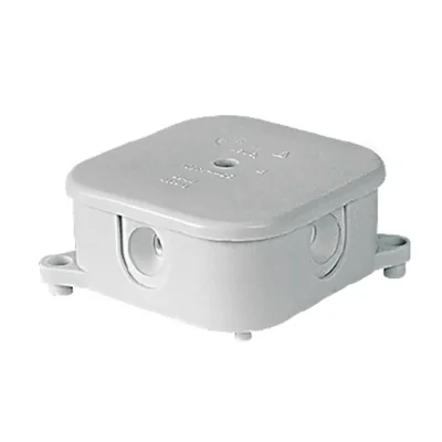 Puszka natynkowa z wkładem 85x85x40mm IP44 biała