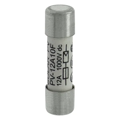 PV-12A10F 12A 1000Vdc zylindrischer Einsatz 10x38 für PV