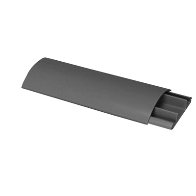 PVC above-floor trunking 50x15 grey, 2m, with two compartments