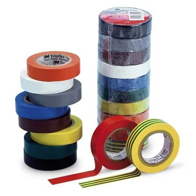 PVC insulating tape Temflex 1500 yellow-green, 19x20