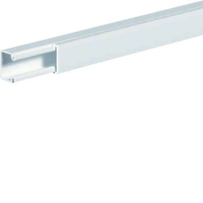 PVC wiring trunking 10x10mm white