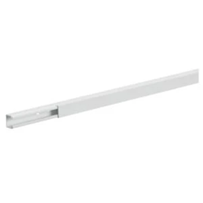 PVC wiring trunking 15x15mm white