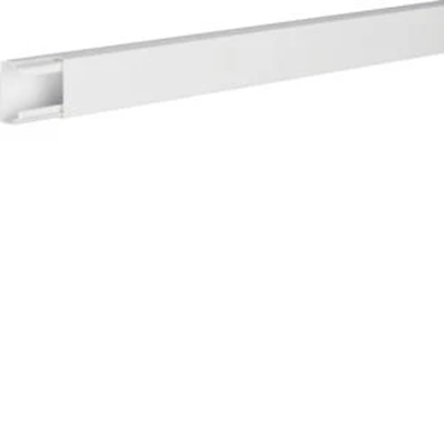 PVC wiring trunking 20x35mm white