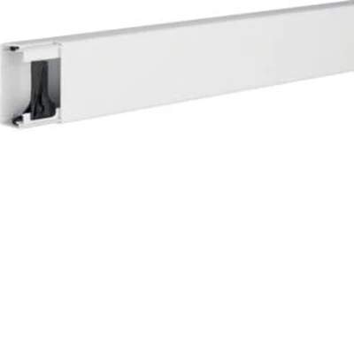 PVC wiring trunking 30x60mm white