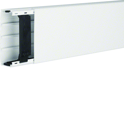 PVC wiring trunking 40x110mm white