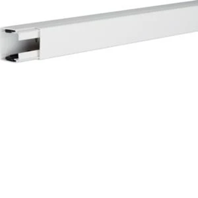 PVC wiring trunking 40x40mm white