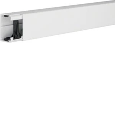 PVC wiring trunking 40x60mm white