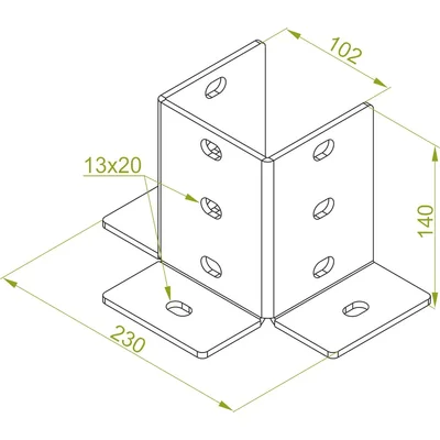 PVC100 Channel Base
