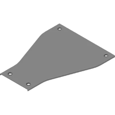 PZRKZP200/100 Symmetric reduction cover with lock, sheet thickness - 1.50 mm