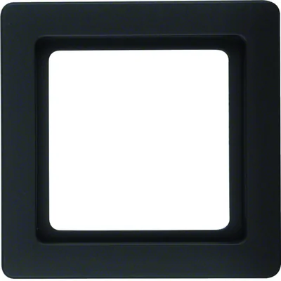 Q.1 Cadre simple anthracite, velours