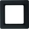 Q.1 Cadre simple anthracite, velours