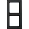 Q.1 Double frame, anthracite velvet