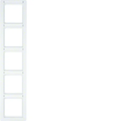 Q.1 Marco vertical de 5 pliegues con campo descriptivo, terciopelo blanco como la nieve