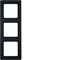 Q.1 Triple anthracite, velvet frame