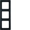 Q.1 Triple anthracite, velvet frame
