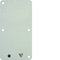 Q.1/ARSYS Self-extinguishing bottom plate for double surface-mounted box, cream