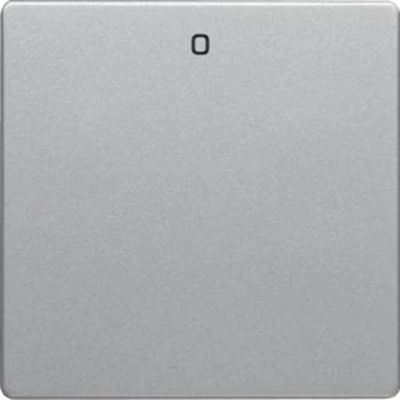 Q.1/Q.3 Bouton avec impression "0", aluminium laqué velours