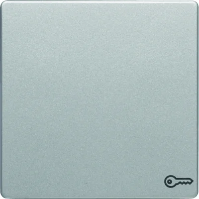 Q.1/Q.3 Bouton avec le symbole "clé" imprimé en aluminium laqué velours