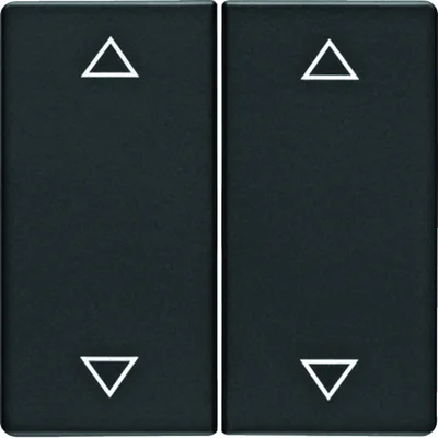 Q.1/Q.3 Clés anthracite avec un symbole "flèche"