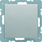 Q.1/Q.3 End cap with a front plate, with a plinth and aluminum claws