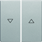 Q.1/Q.3 Keys with printed aluminum "arrow" symbol