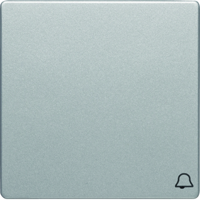 Q.1/Q.3 Klawisz z nadrukiem symbolu "dzwonek" aluminium aksamitny lakierowany