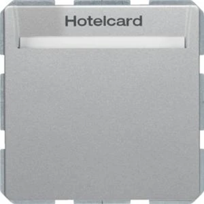 Q.1/Q.3 Relaisschalter für Hotelkarte aus Aluminiumsamt