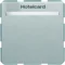 Q.1/Q.3 Relay switch for hotel card aluminum velvet