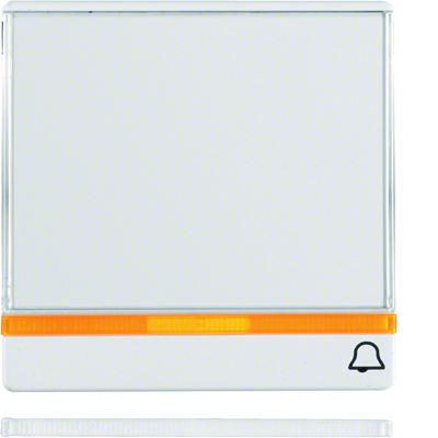 Q.1/Q.3 Rocker with 2 attached lenses and a large labeling field snow-white velvet