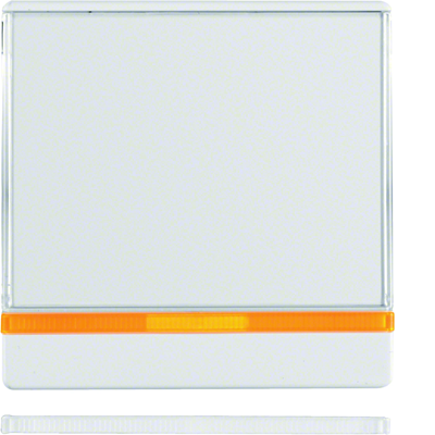 Q.1/Q.3 Rocker with 2 attached lenses and a large labeling field snow-white velvet