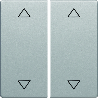 Q.1/Q.3 Rockers with "arrow" symbol printed on aluminum 2-key switch