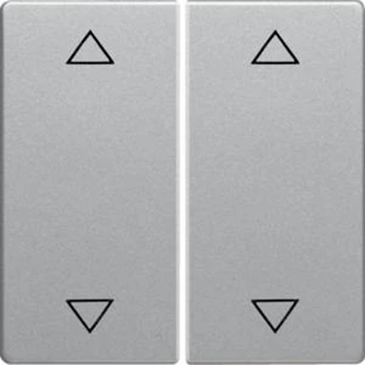 Q.1/Q.3 Rockers with "arrow" symbol printed on aluminum 2-key switch