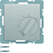 Q.1/Q.3 Room temperature controller with changeover contact and aluminum central element