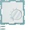 Q.1/Q.3 Room temperature controller with changeover contact and central element