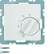 Q.1/Q.3 Room temperature controller with changeover contact and central element