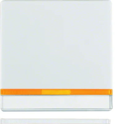 Q.1/Q.3 Tasto con 2 lenti montate e campo per etichettatura, velluto bianco neve
