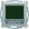 Q.1/Q.3 Timer temperature controller with NO contact and center piece, alu velvet, lacquered