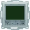 Q.1/Q.3 Timer temperature controller with NO contact and center piece, alu velvet, lacquered