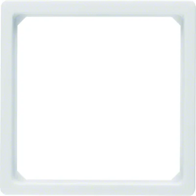 Q.1/Q.3 Transition ring for the central plate 50x50mm snow-white