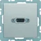 Q.1/Q.3 VGA socket velvet lacquered aluminium