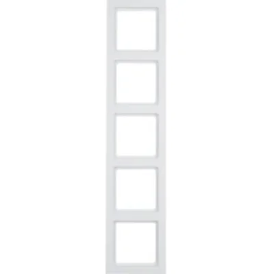 Q.3 Berker estructura quíntuple, blanco, terciopelo