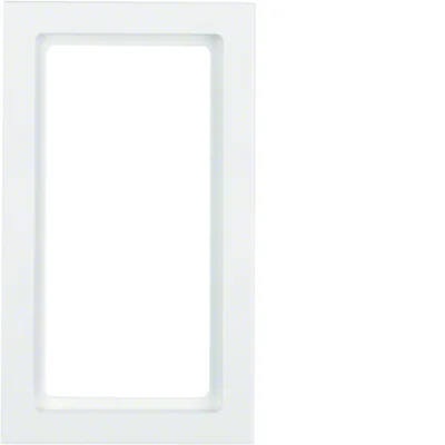 Q.3 Cornice in velluto bianco con ampio ritaglio