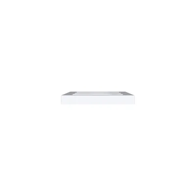 Q.3 Cornice tripla Berker, bianco, velluto