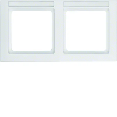 Q.3 Doppia cornice orizzontale con campo descrizione meccanismo, velluto bianco neve