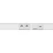 Q.3 Marco único horizontal/vertical terciopelo blanco