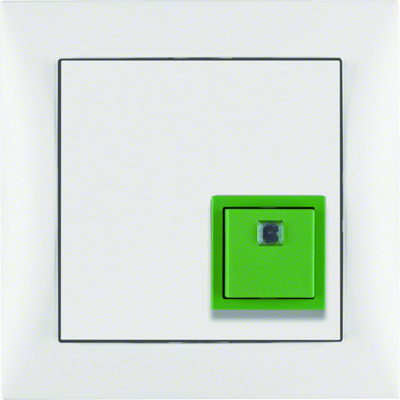 Q.3 Paging system Cancel button with frame, white velvet