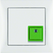 Q.3 Paging system Cancel button with frame, white velvet