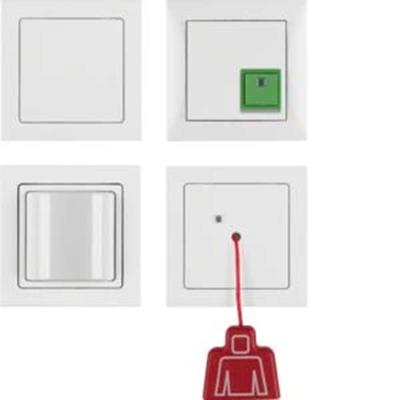 Q.3 Paging-System-Kit mit Netzteil, weiß, samt